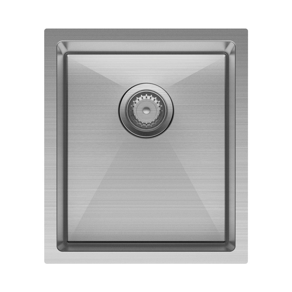 Fienza Hana 27L Single Kitchen Sink, Stainless Steel