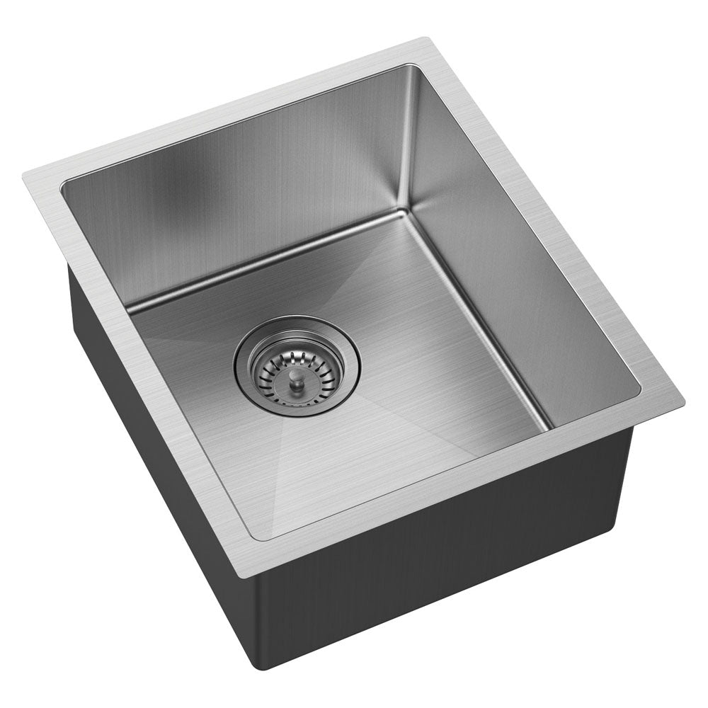 Fienza Hana 27L Single Kitchen Sink, Stainless Steel