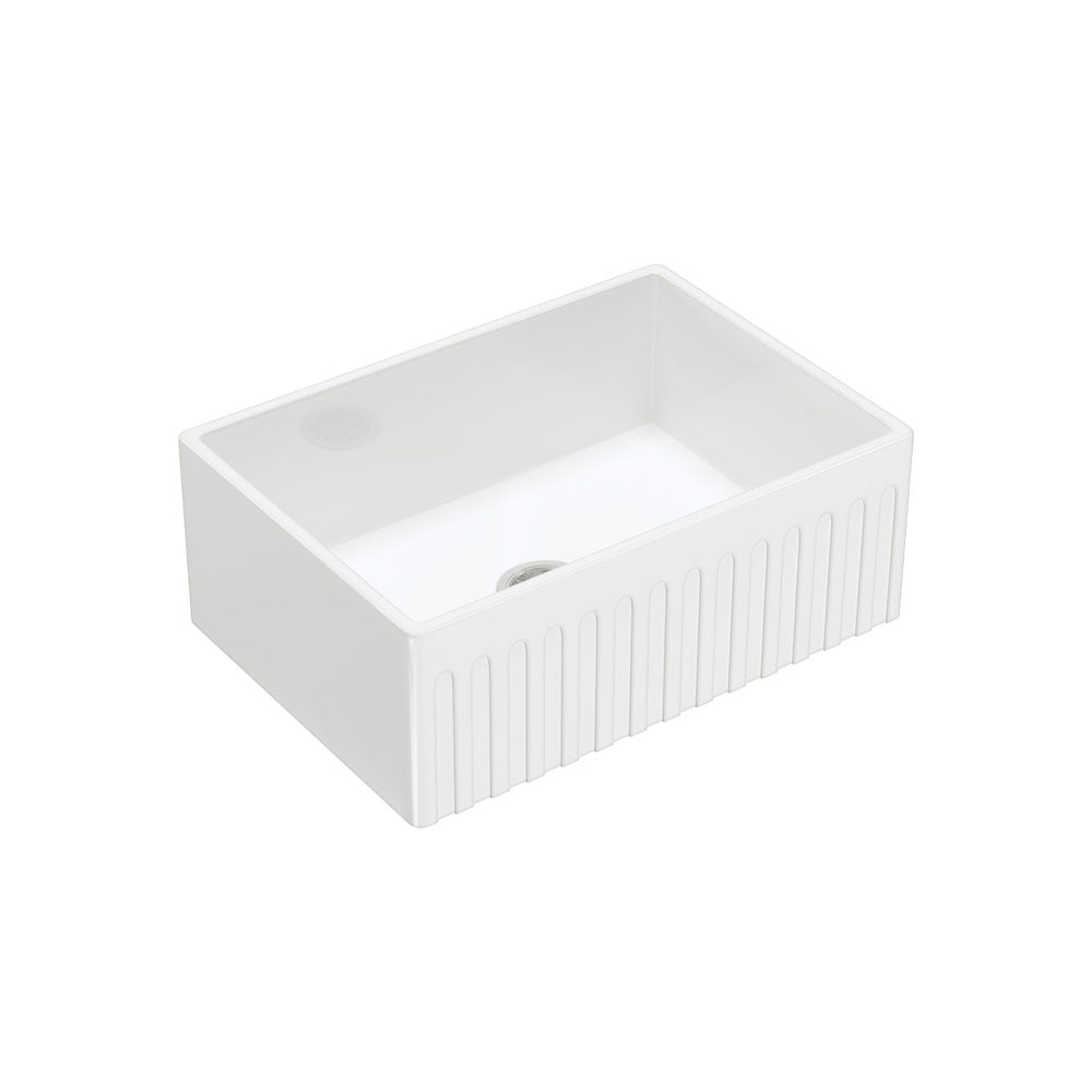Fienza Charlton Single Butler Sink Small Gloss White