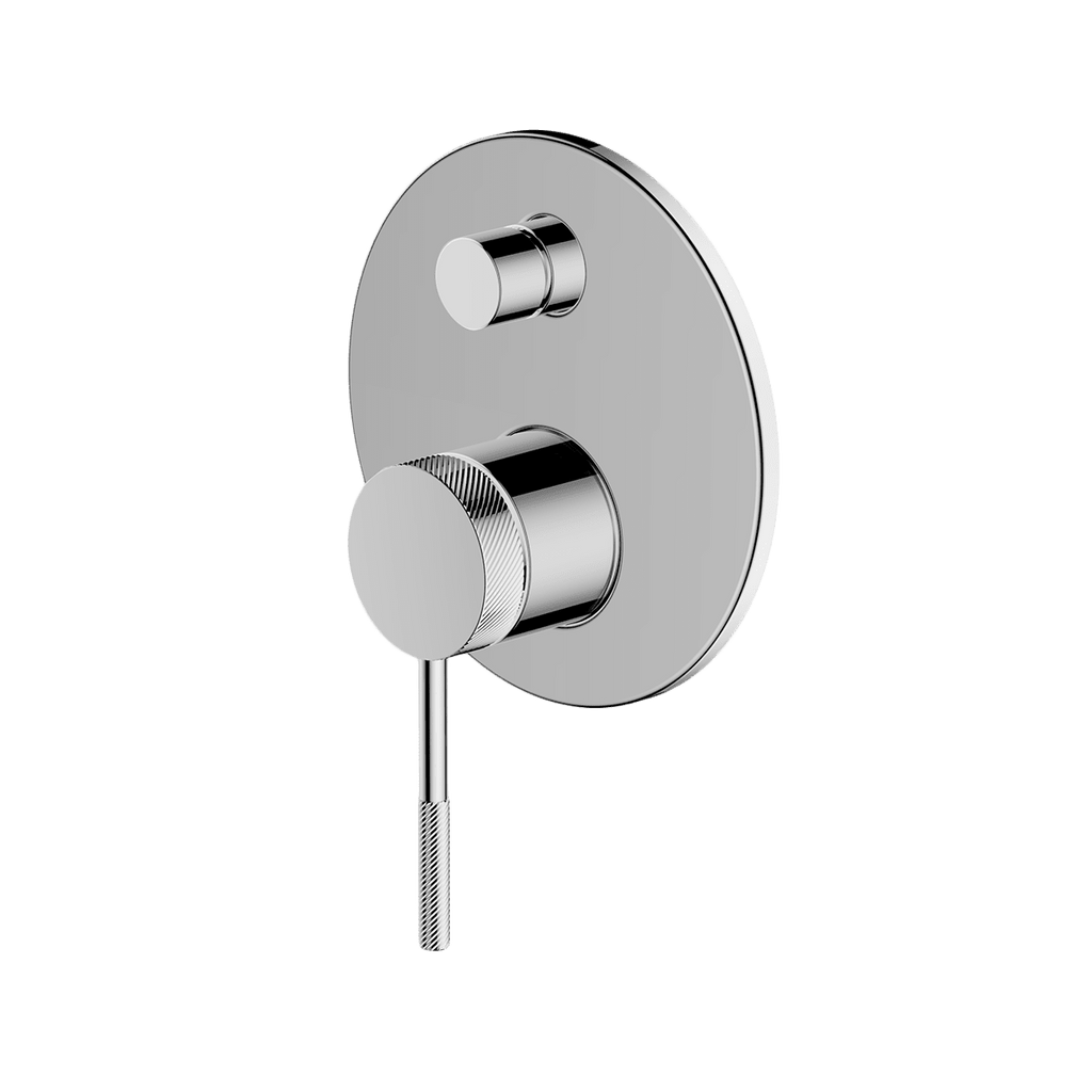 Gareth Ashton Poco Knurled Divertor Mixer - Chrome