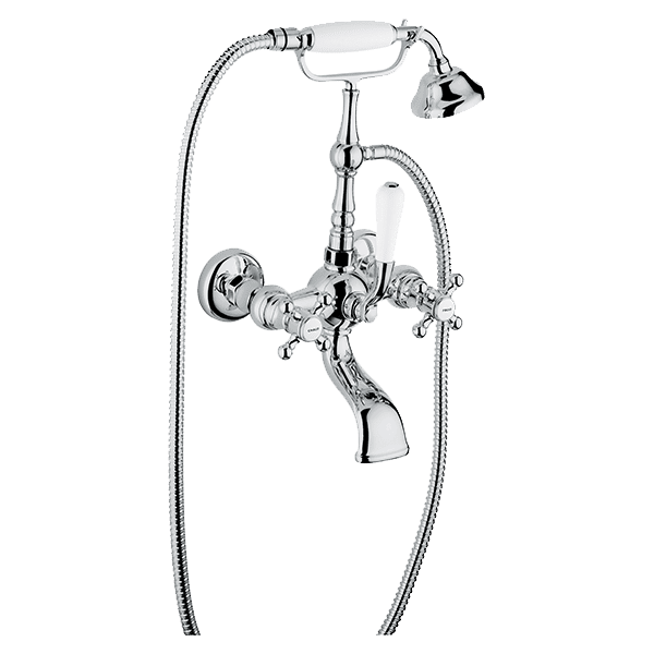 Armando Vicario Provincial Wall Mounted Bath Filler - Chrome