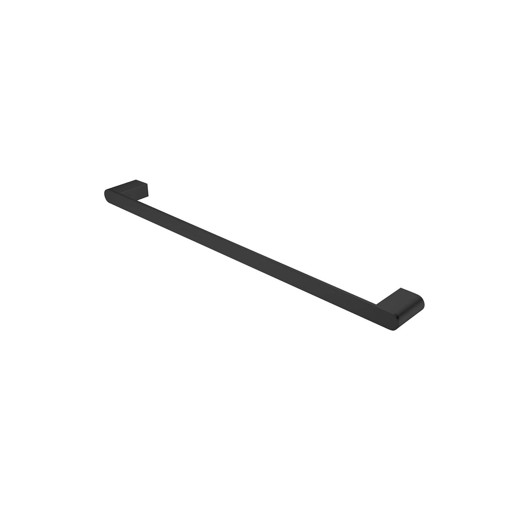 Nero Bianca Single Towel Rail 600mm - Matte Black