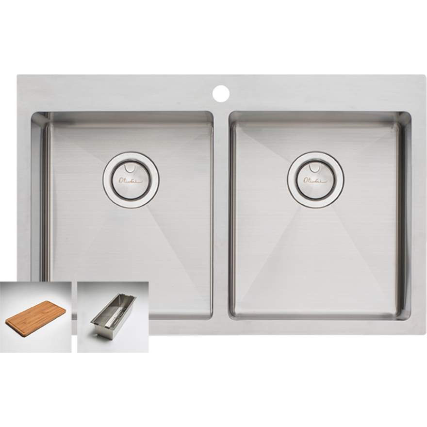 Oliveri Apollo Double Bowl Sink