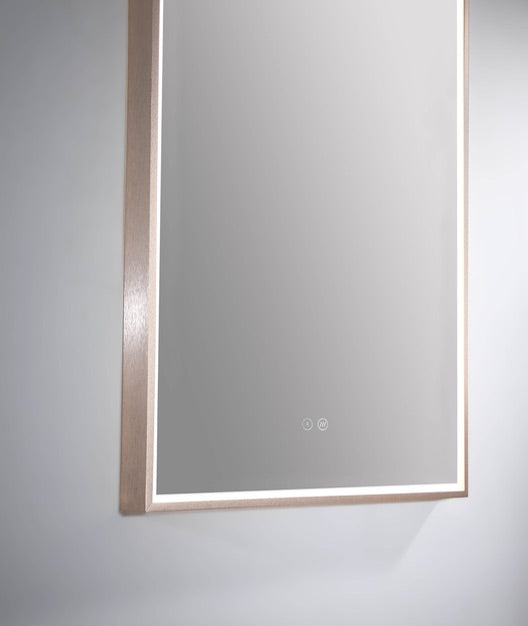 Remer Arch Backlit LED Dimmable Demister Mirror 500mm