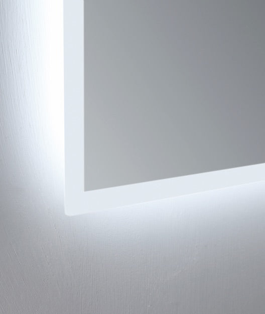 Remer Arch Backlit LED Dimmable Demister Mirror 500mm