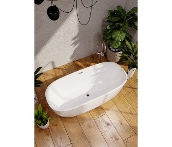 Belbagno Ally Bathtub 1700mm - Gloss White - Wellsons