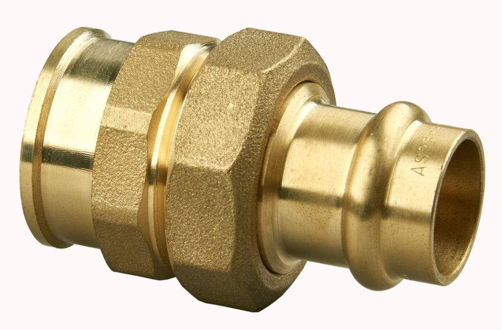 Copper Press Brass Female Union Gas 50MM x 2