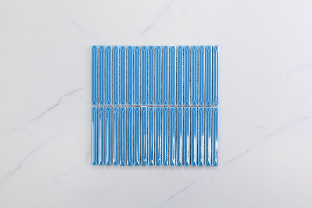 Brinx Kit kat Aqua Gloss Mosaic Tile