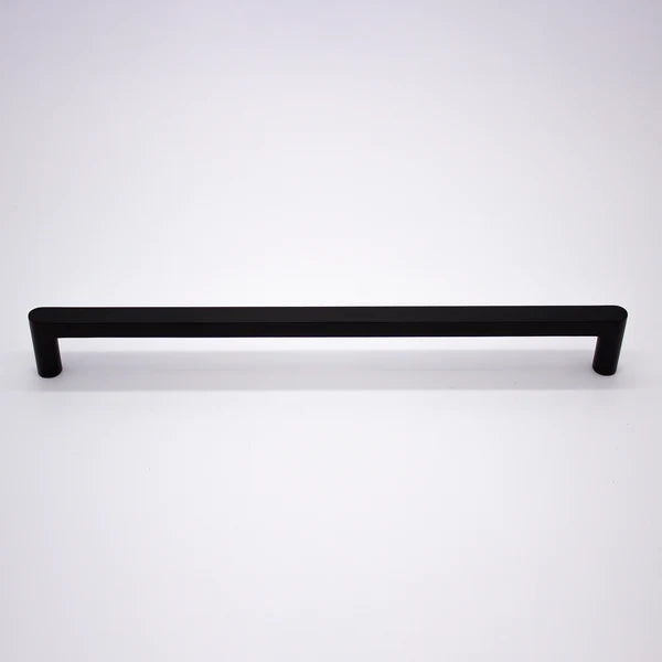 Manovella Matte Black Straight Profile Cabinet Pull - Clio