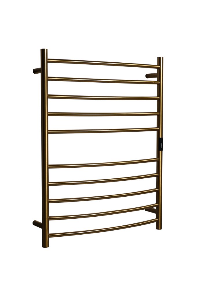 Hotwire Curved 10 Bar Towel Rail