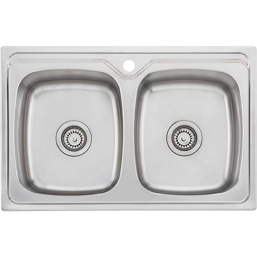Oliveri Endeavour Double Bowl Universal Sink