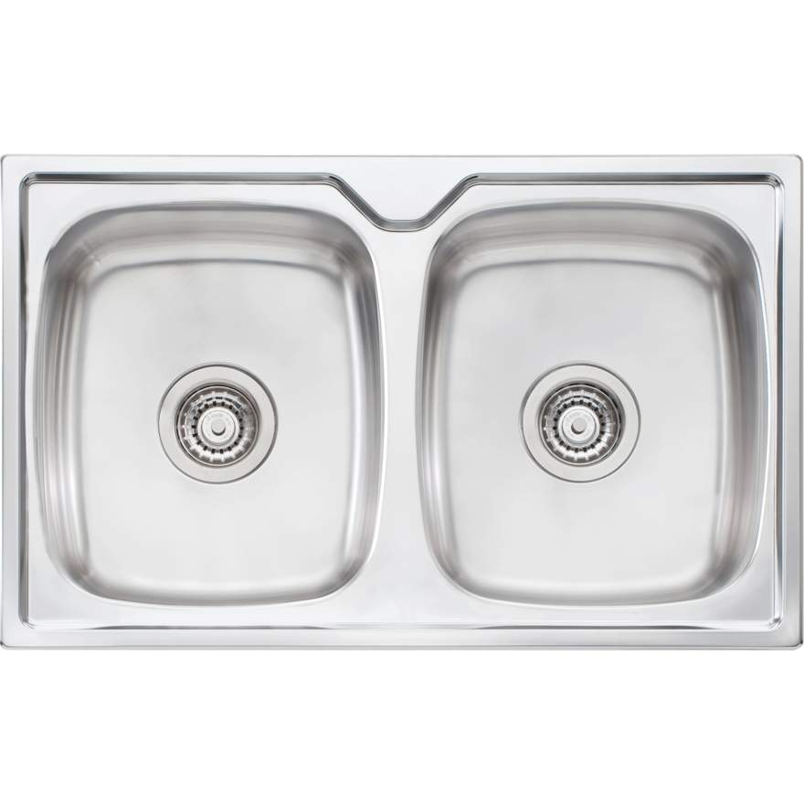 Oliveri Endeavour Double Bowl Topmount Sink