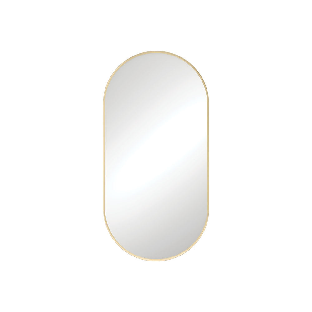 Fienza Empire Urban Brass Framed Mirror