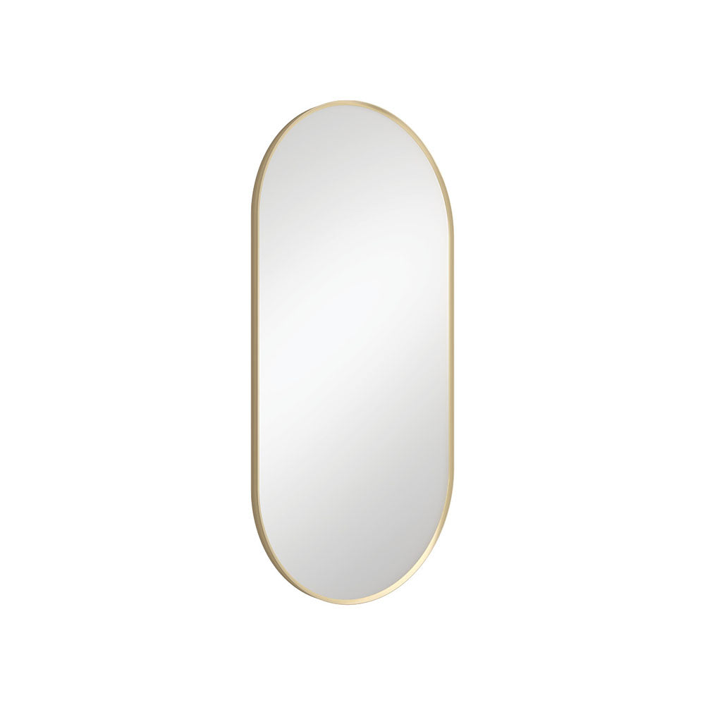 Fienza Empire Urban Brass Framed Mirror