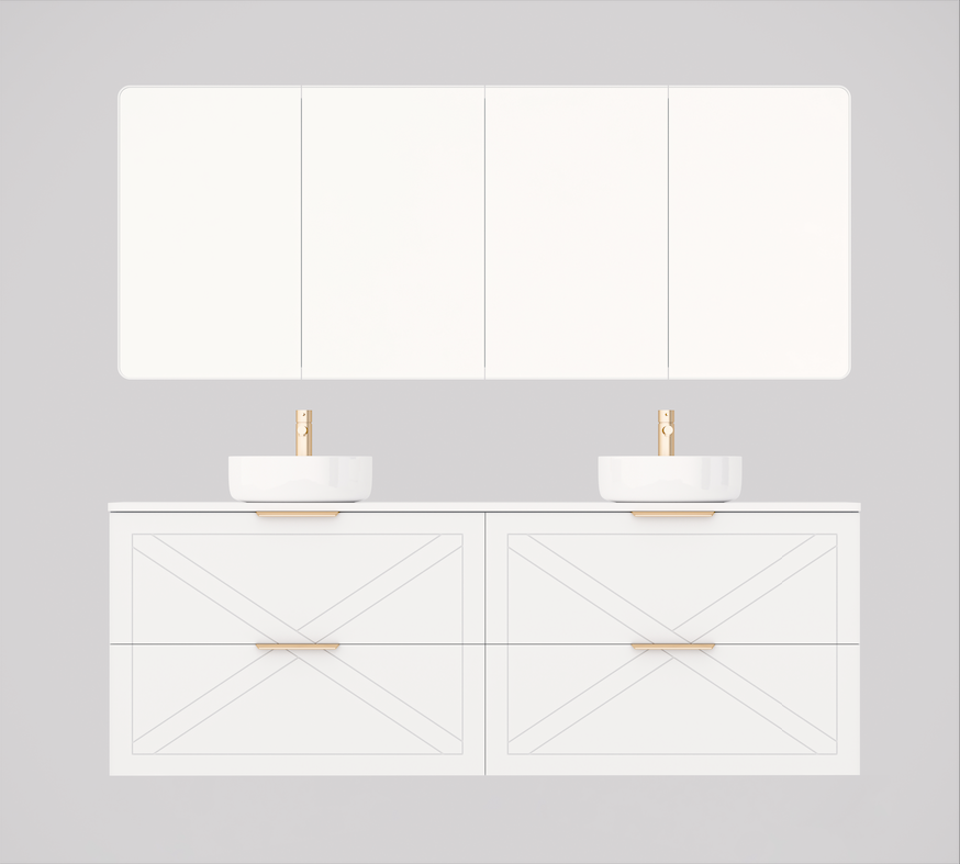Timberline Sutherland House Farmhouse Wall Hung Vanity