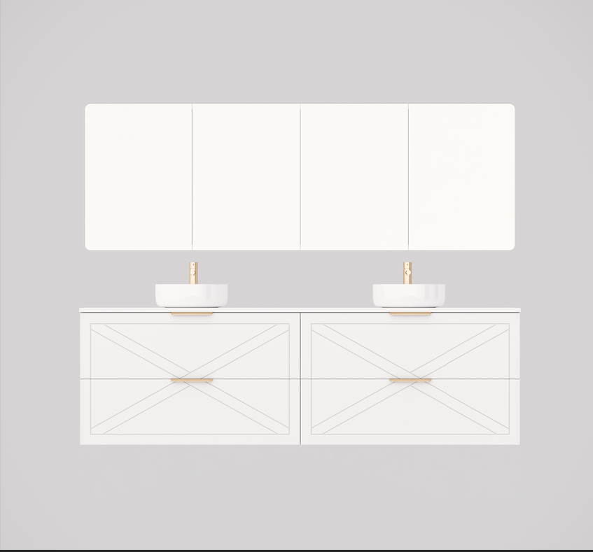 Timberline Sutherland House Farmhouse Wall Hung Vanity