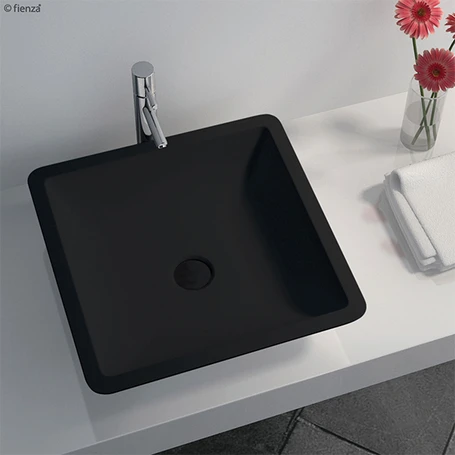 FienzaClassique420AboveCounterSolidSurfaceBasin-MatteBlack-3