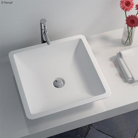 FienzaClassique420AboveCounterSolidSurfaceBasin-MatteWhite-3
