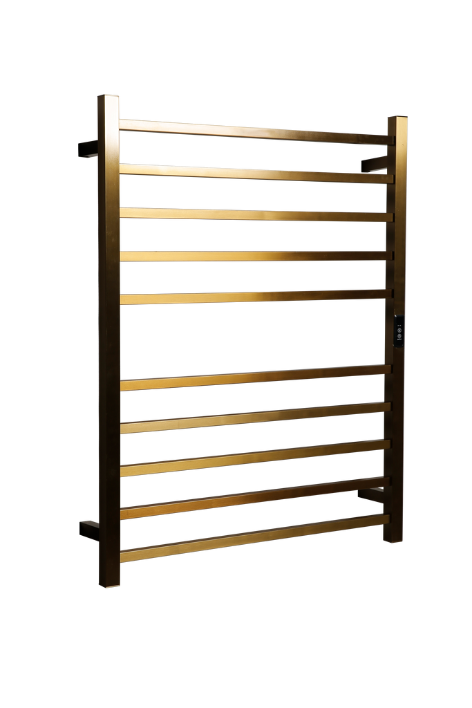 Hotwire Flat Square 10 Bar Towel Rail