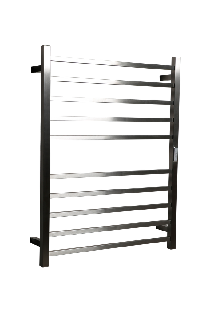 Hotwire Flat Square 10 Bar Towel Rail