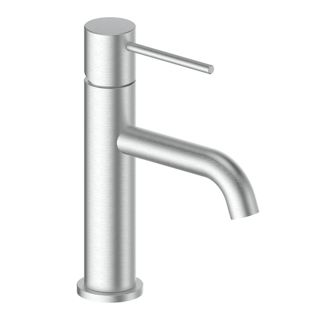 Greens Gisele Basin Mixer - Brushed Stainless - Wellsons