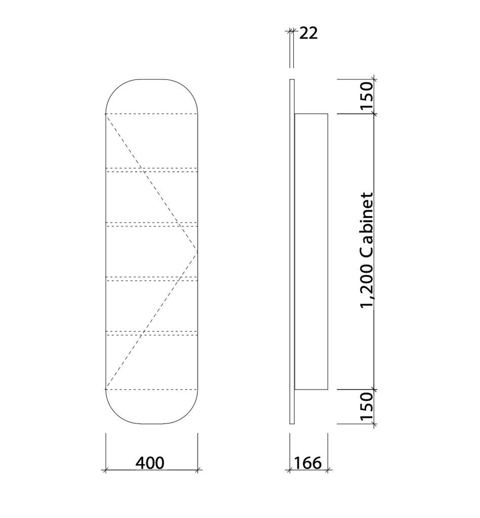 Timberline Jazz Arch Mirror Tallboy
