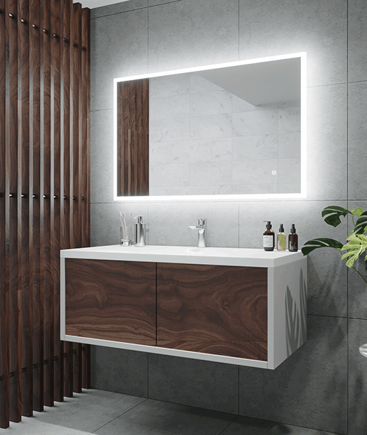 Remer Kara LED Demister Mirror 900mm