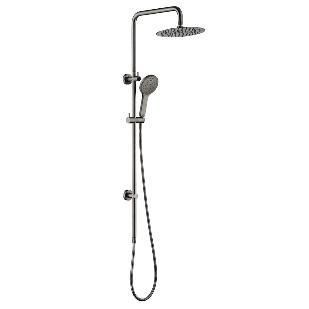Fienza Kaya Twin Shower - Gunmetal Grey