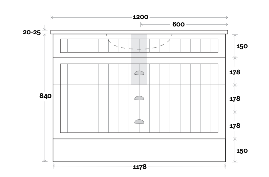 Marquis Kiama Floor Standing Vanity with Kickboard - Wellsons