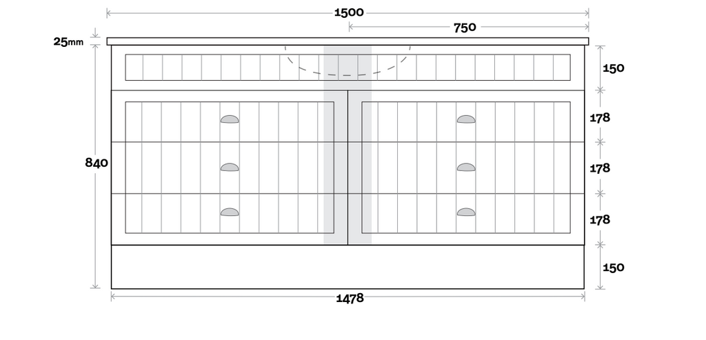 Marquis Kiama Floor Standing Vanity with Kickboard - Wellsons