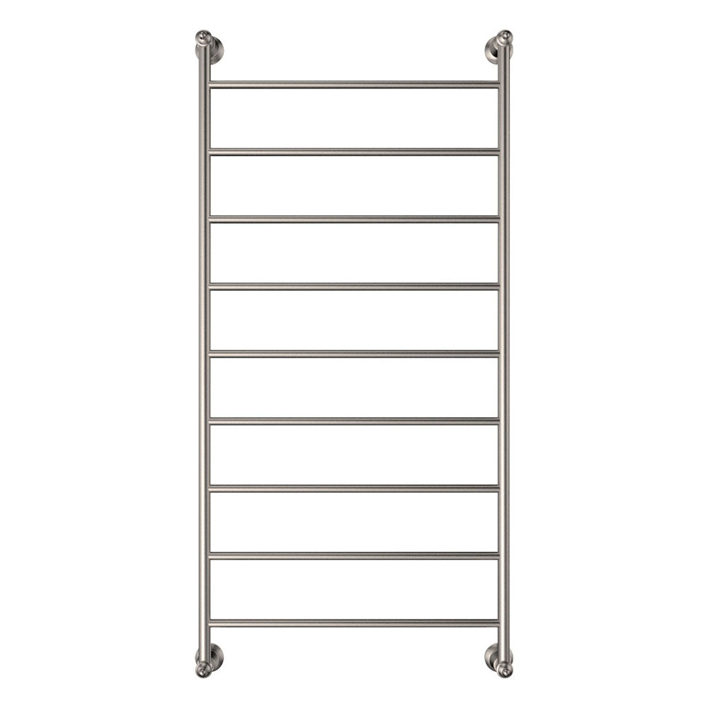 Fienza Lillian Heated Towel Rail - Brushed Nickel