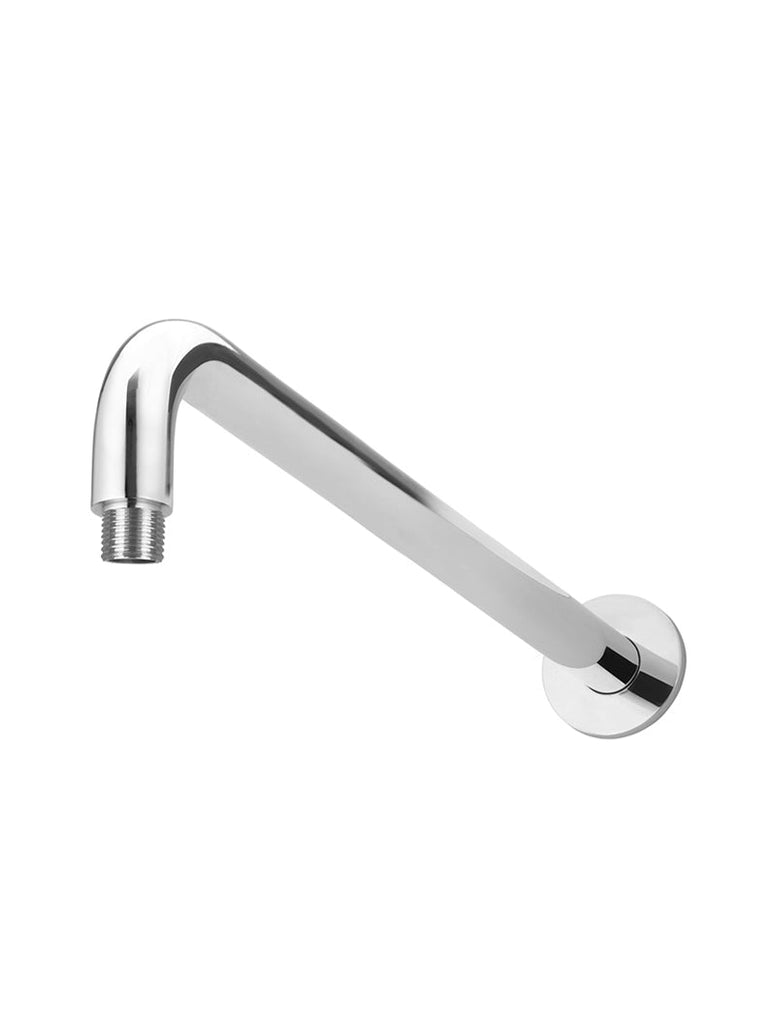 Meir Round Wall Shower Curved Arm - Chrome