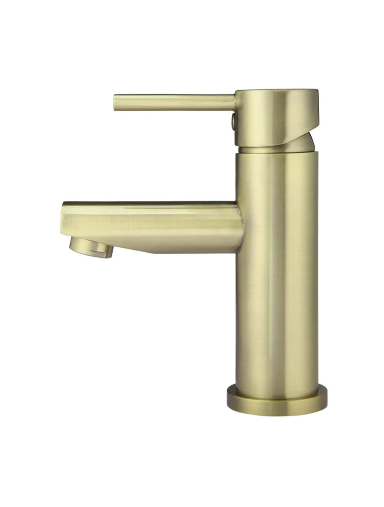 Meir Round Basin Mixer - Tiger Bronze