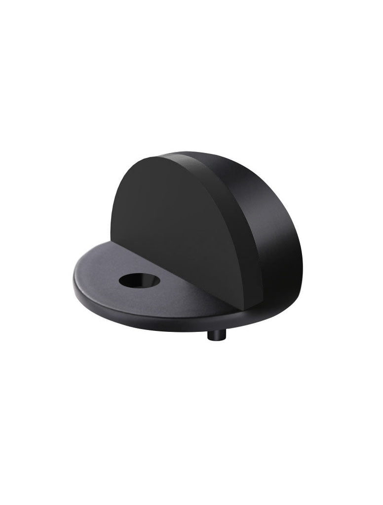 Meir Round Half Moon Door Stop - Matte Black