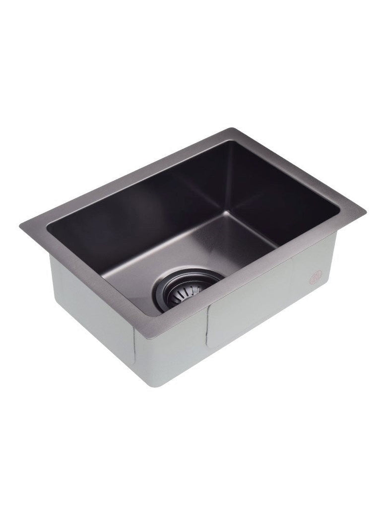 Meir Bar Sink Single Bowl 382 x 272 - Gunmetal Black