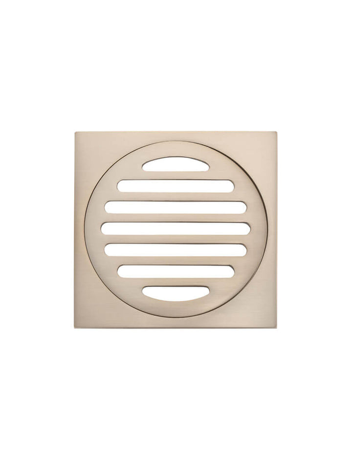Meir Square Floor Grate Shower Drain - Champagne Rose Gold