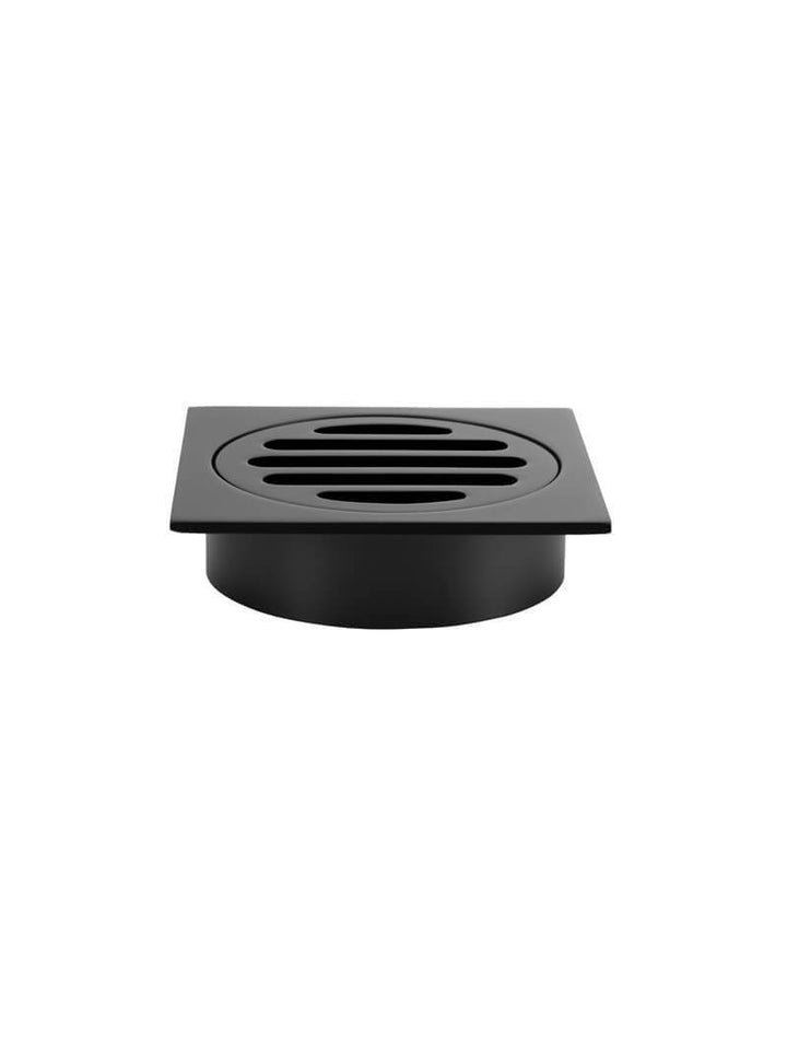 Meir Square Floor Grate Shower Drain - Matte Black