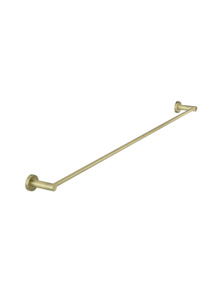 Meir Round Single Towel Rail - Tiger Bronze