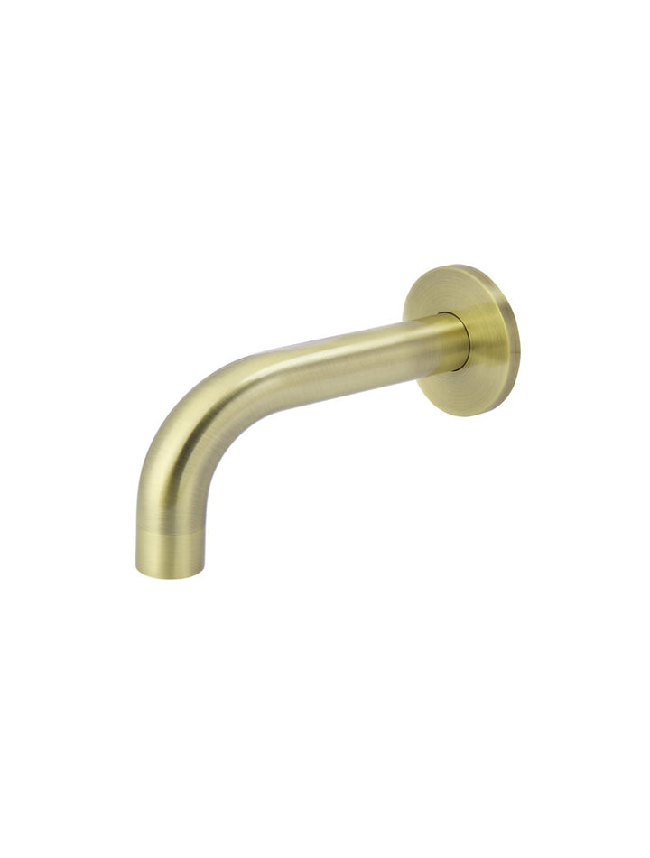 Meir Round Curved Spout - Tiger Bronze