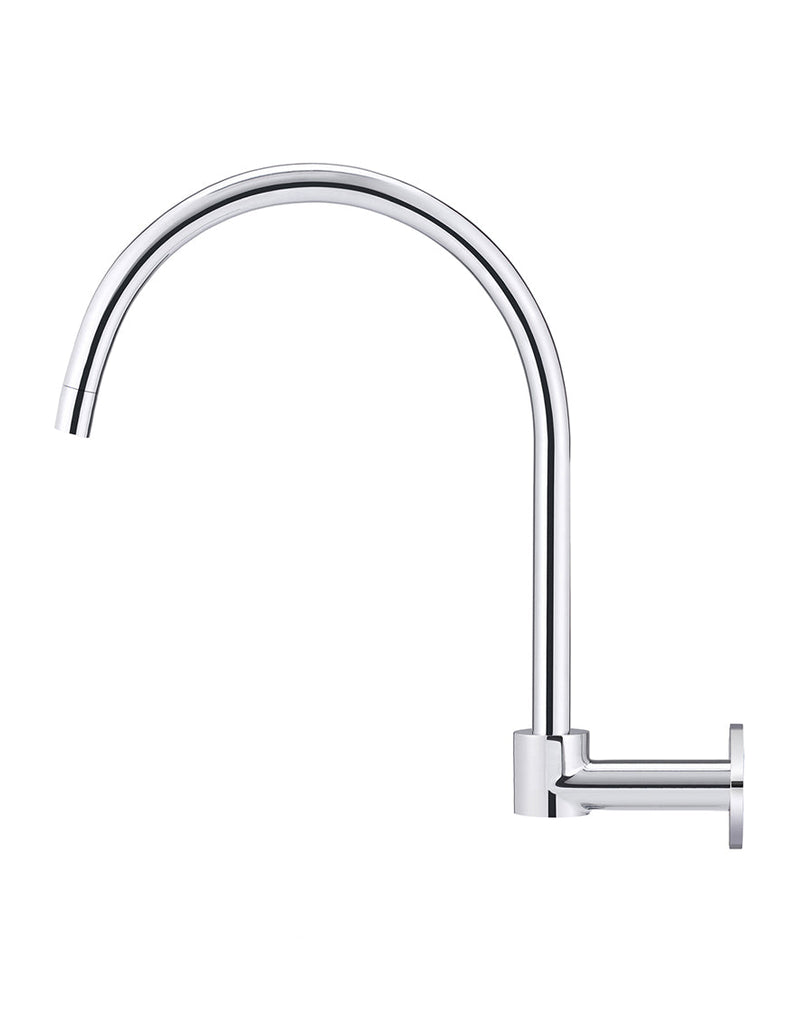 Meir Round High Rise Swivel Spout - Chrome