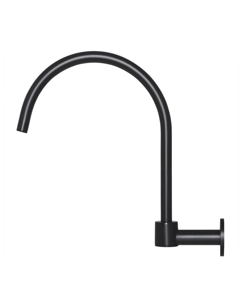 Meir Round High Rise Swivel Spout - Matte Black