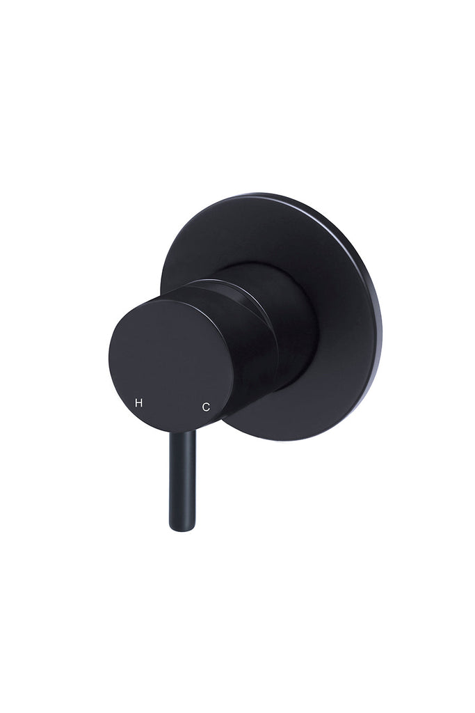 Meir Round Wall Mixer - Matte Black