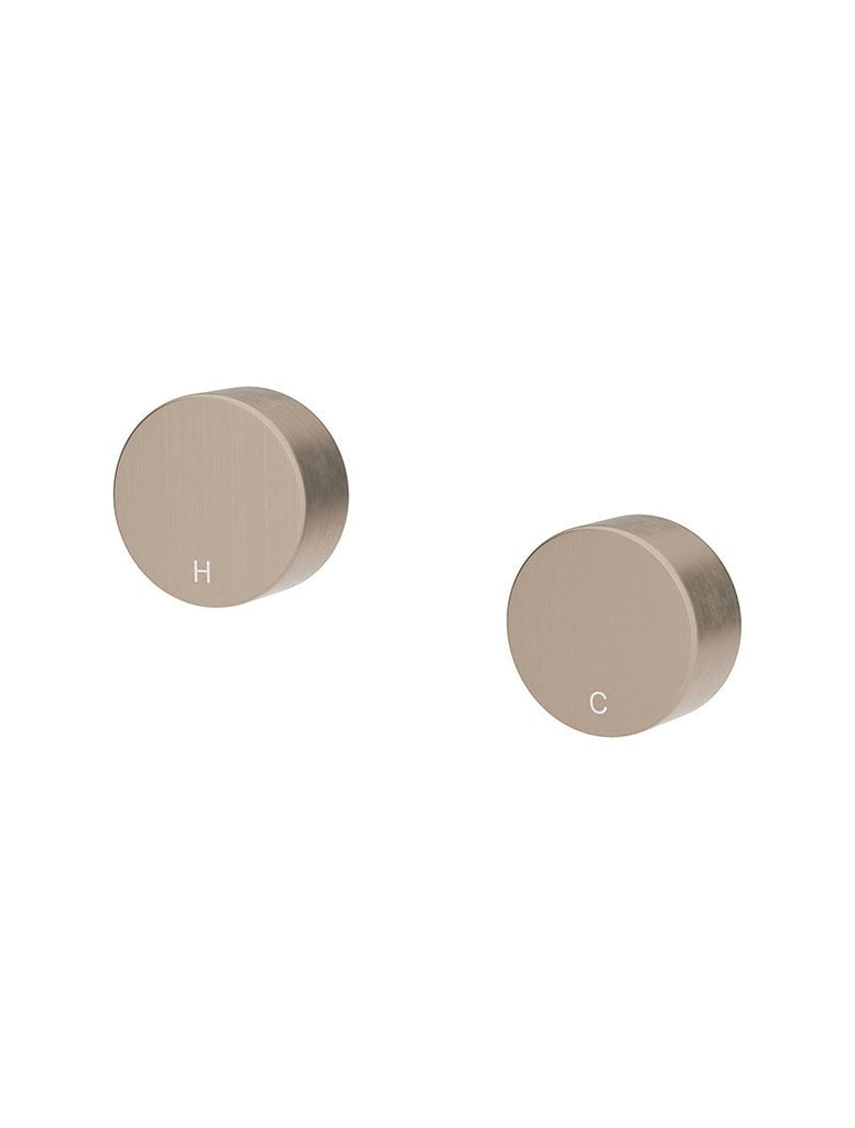 Meir Circular Wall Top Assemblies - Champagne Rose Gold