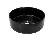 ADP Margot Above Counter Basin - Matte Black - Wellsons