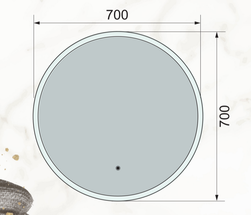 Belbagno Marmo Mirror