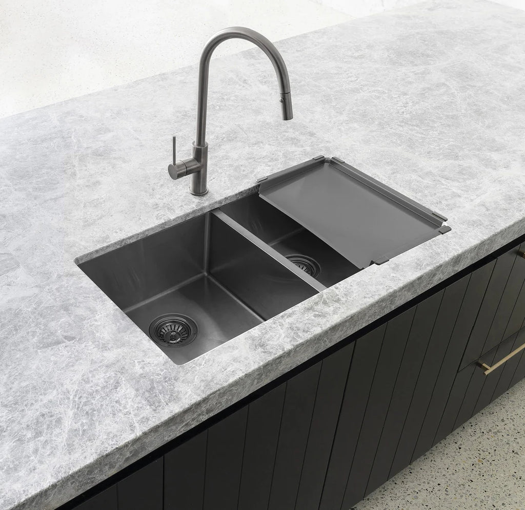 Meir Lavello Dish Draining Tray - Gunmetal Black