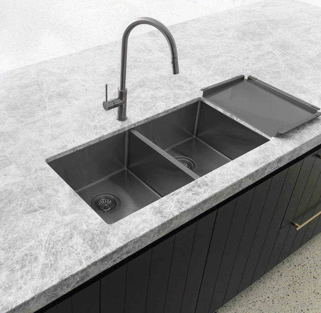 Meir Lavello Dish Draining Tray - Gunmetal Black