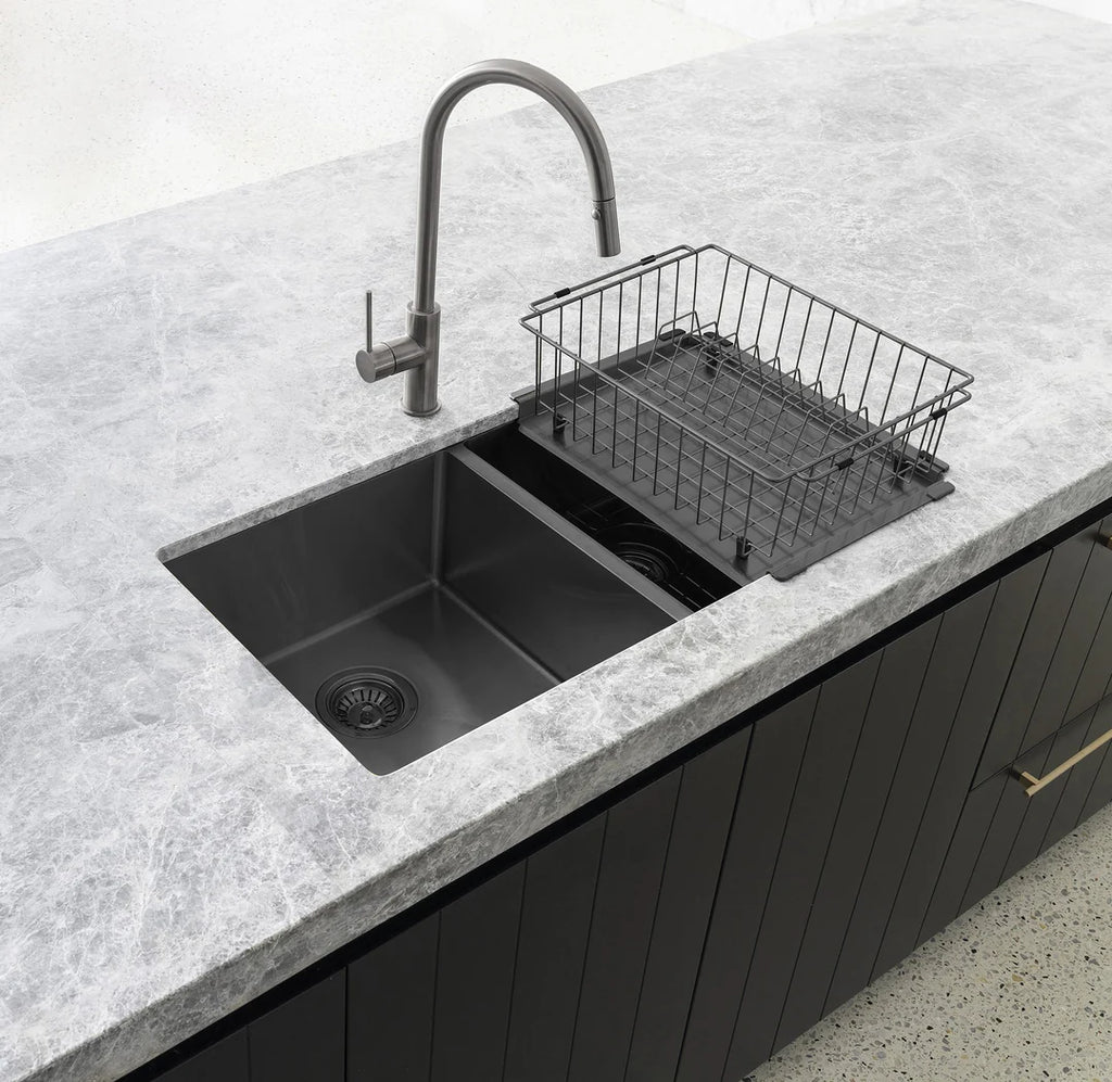 Meir Lavello Dish Rack - Gunmetal Black