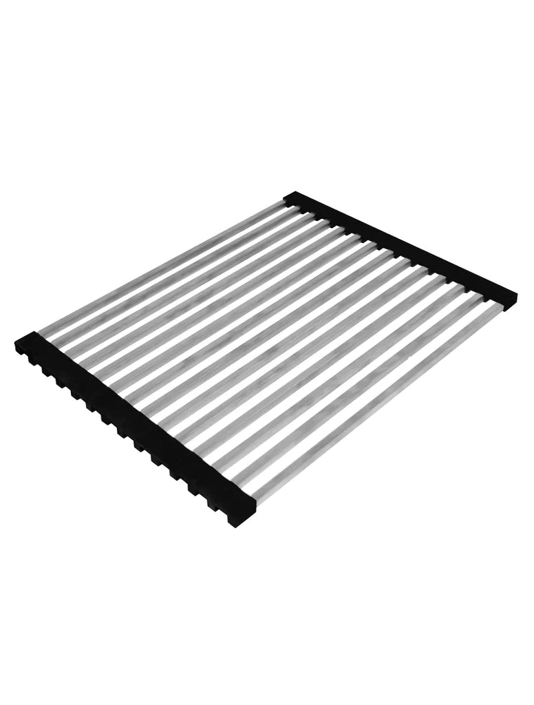 Meir Lavello Stainless Steel Rolling Mat Protector -Polished Chrome