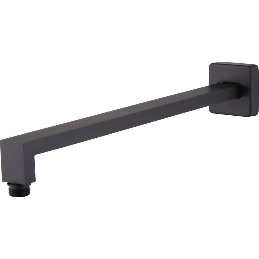 Oliveri Monaco Matte Black Wall Mounted Shower Arm